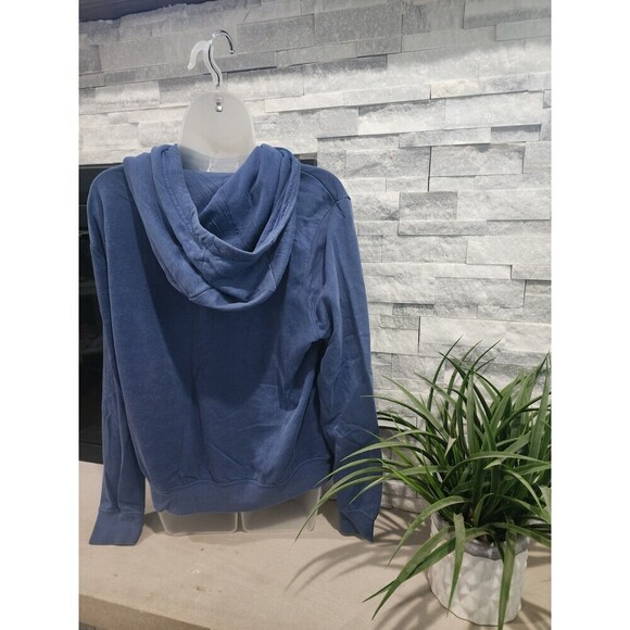 Nike Hoodie Women Size Large LG Blue Cowl Neck GREAT SHAPE - Picture 2 of 6